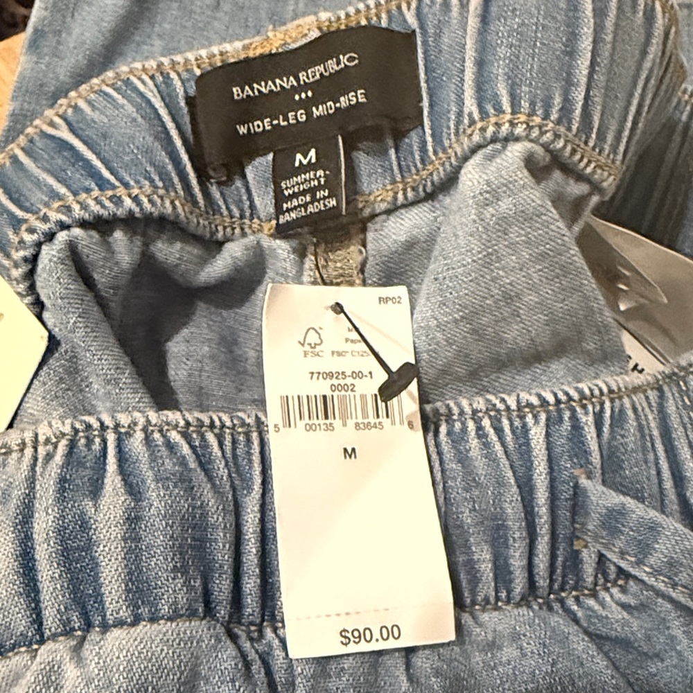 Wide leg mid rise jean - Picture 3 of 4